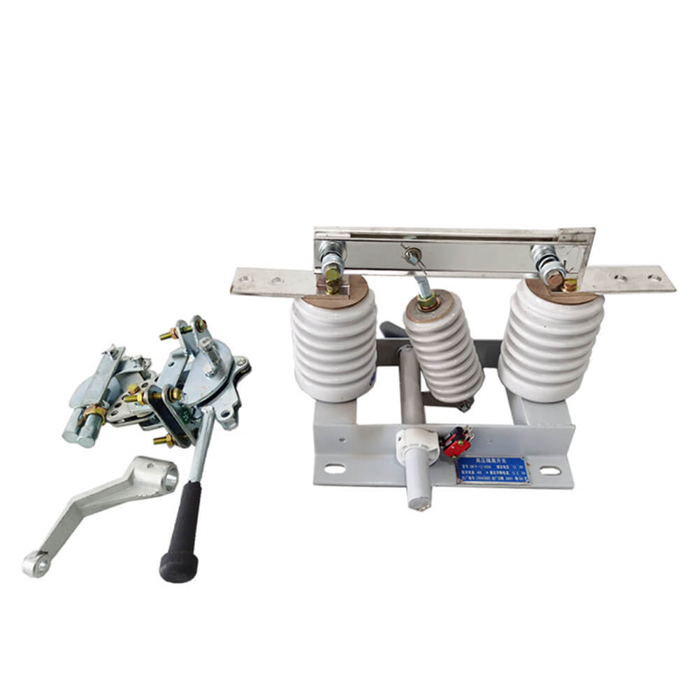 GN19-12 12KV 400A AC/DC ఆపరేటింగ్ మెకానిజంతో సింగిల్ పోల్ ఐసోలేషన్ స్విచ్ 11 కెవి డిస్‌కనెక్టింగ్ స్విచ్ ఐసోలేటర్